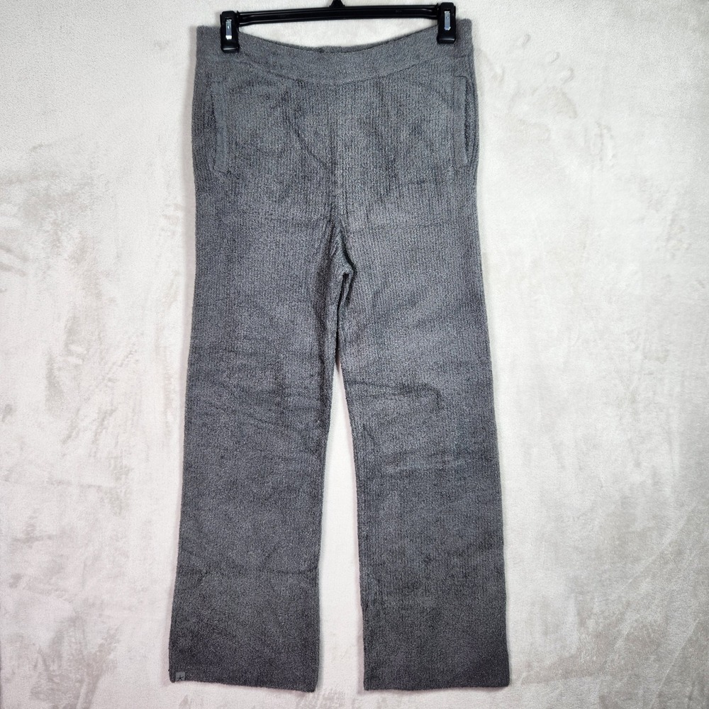 Barefoot Dreams Ribbed Pants Womens Large Anchor CozyChic Lite Pocket A619885